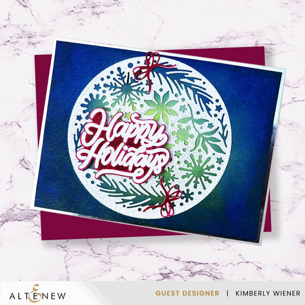 Altenew Wrapped With Love Press Plate & Die Bundle