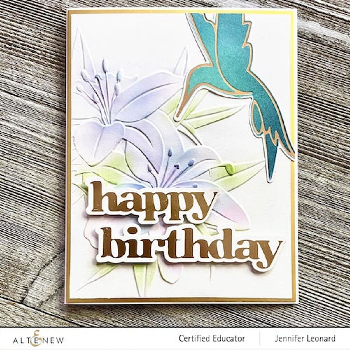 Altenew Versatile Greetings 2 Hot Foil Plate Set