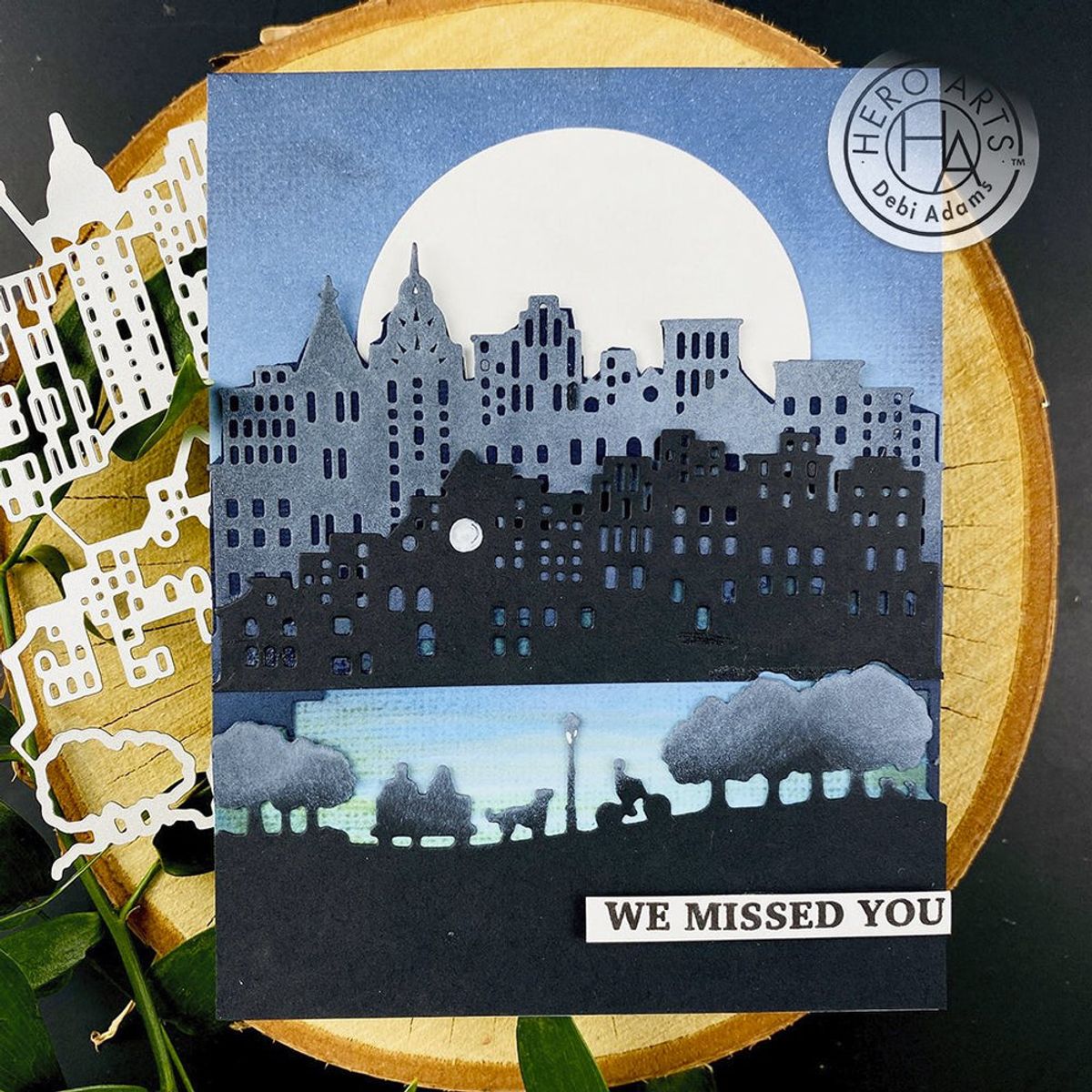Hero Arts Tri-fold Edge City Fancy Die