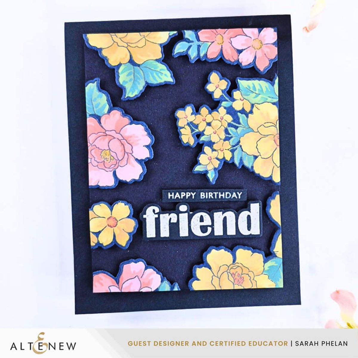 Altenew One-Go: Friendship Flowers Dies