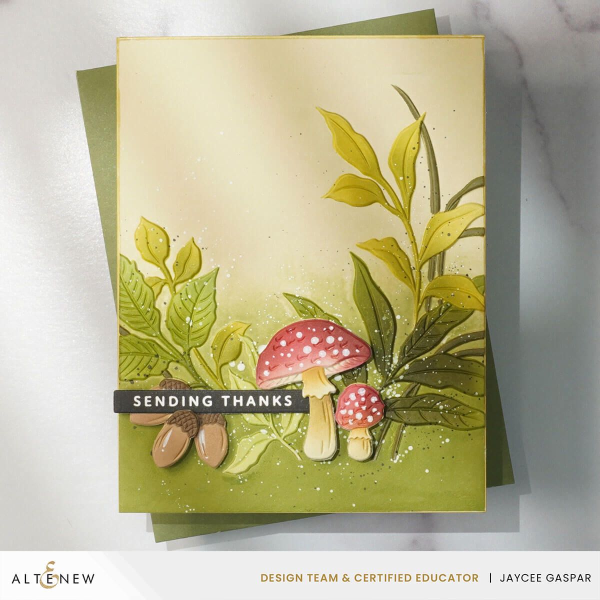 Altenew Woodland Path 3D Embossing Folder Bundle