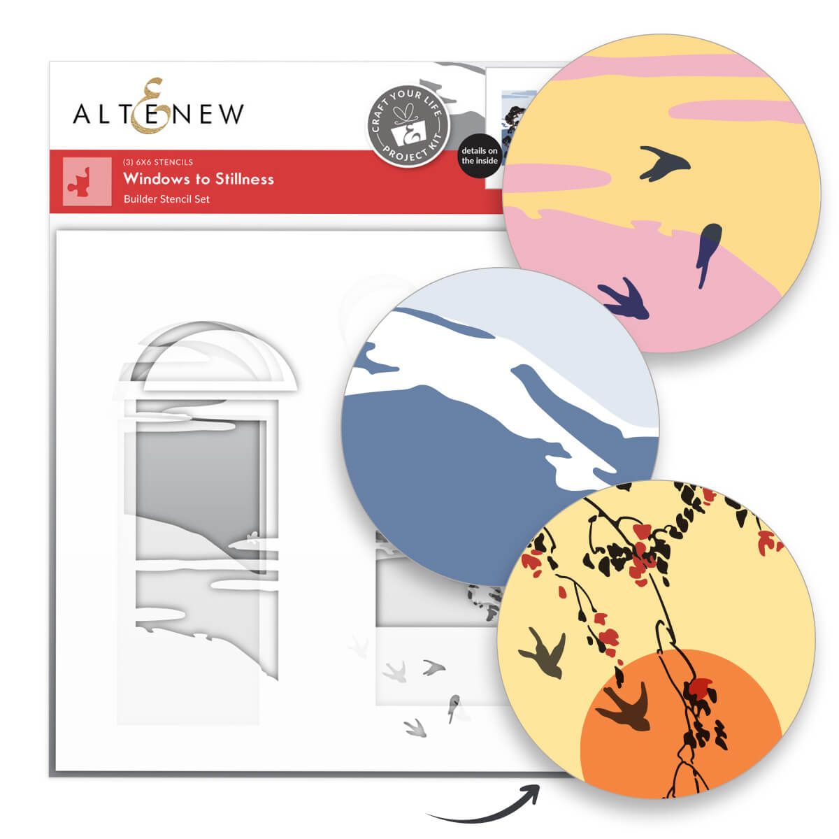 Craft Your Life Project Kit: Windows to Stillness