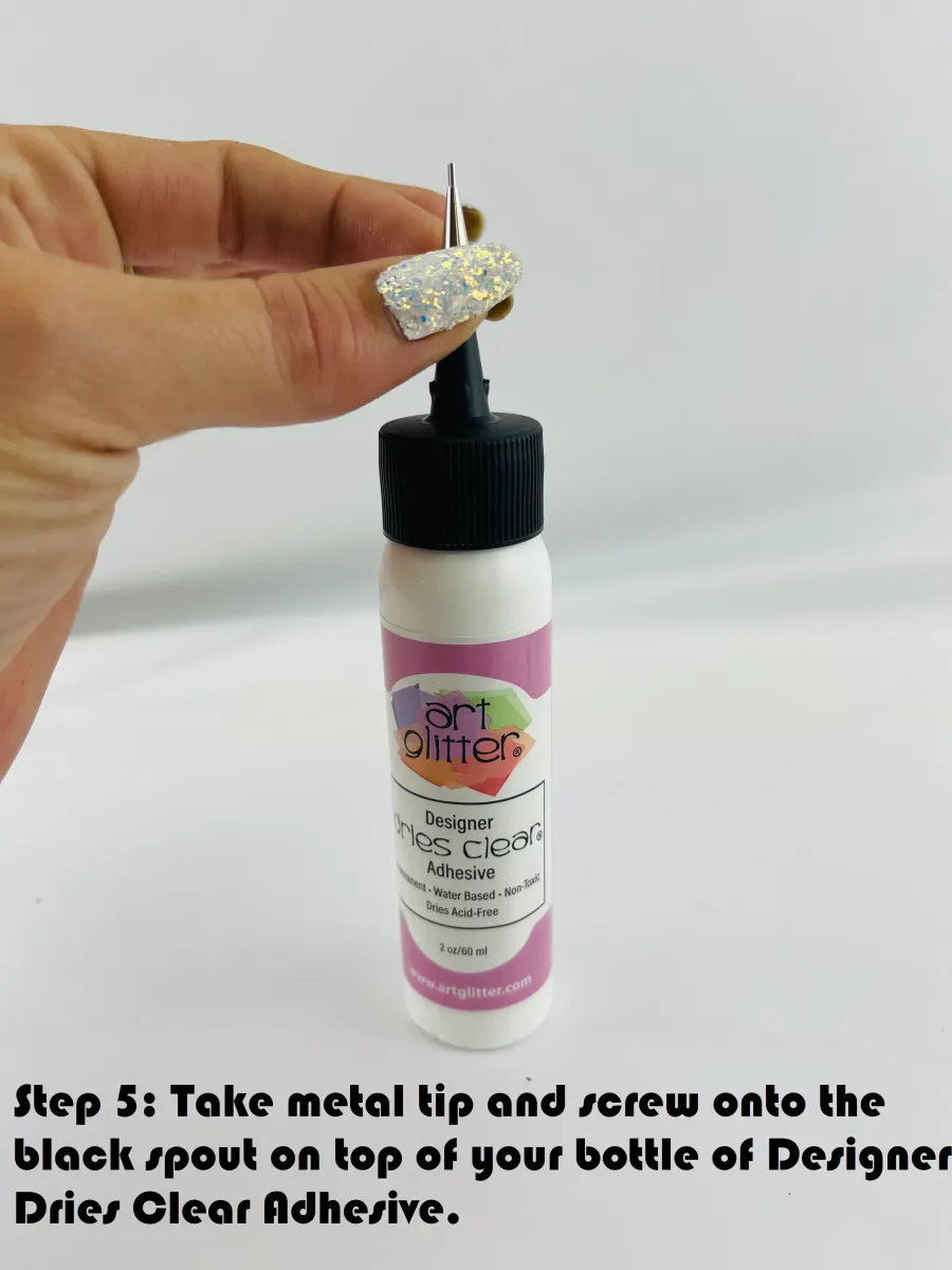 Art Glitter Metal Tip Attachment