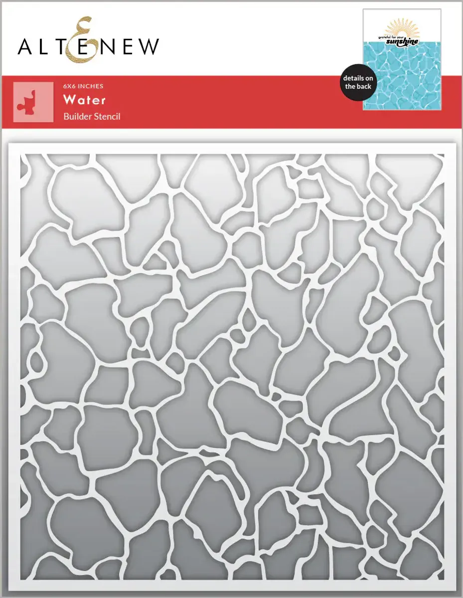 Altenew Water Builder Stencil