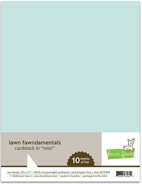 Hovedbilde Lawn Fawn Cardstock - Mist