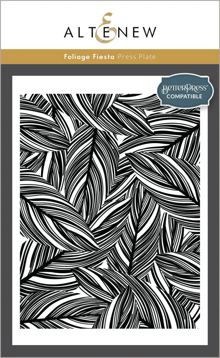 Altenew Foliage Fiesta Press Plate