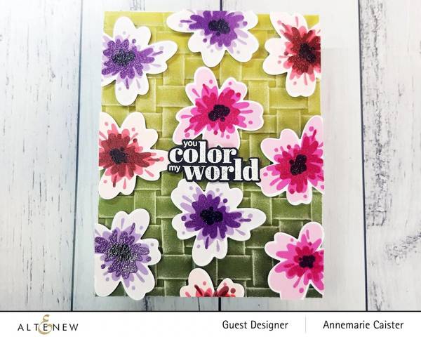Bilde av Altenew Woven Basket 3D Embossing Folder