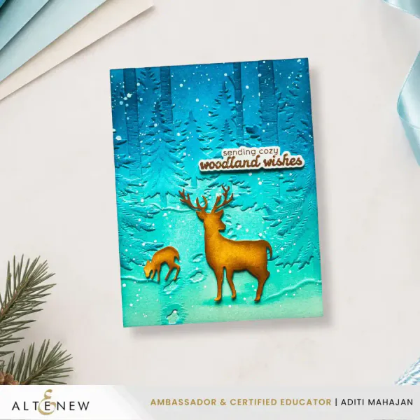 Hovedbilde Snowy Footpath 3D Embossing Folder