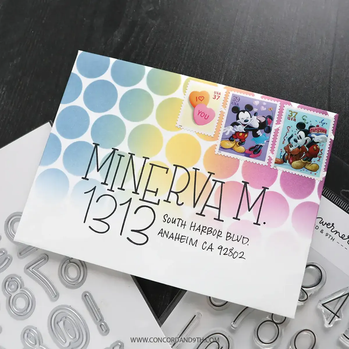 Kristina Werner Lucky Numbers Stamp Set