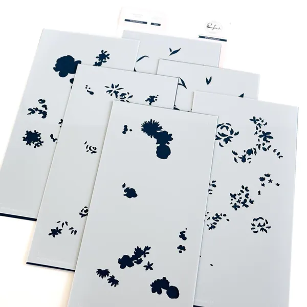 Hovedbilde Pinkfresh Studio Garden Bouquet stencils 