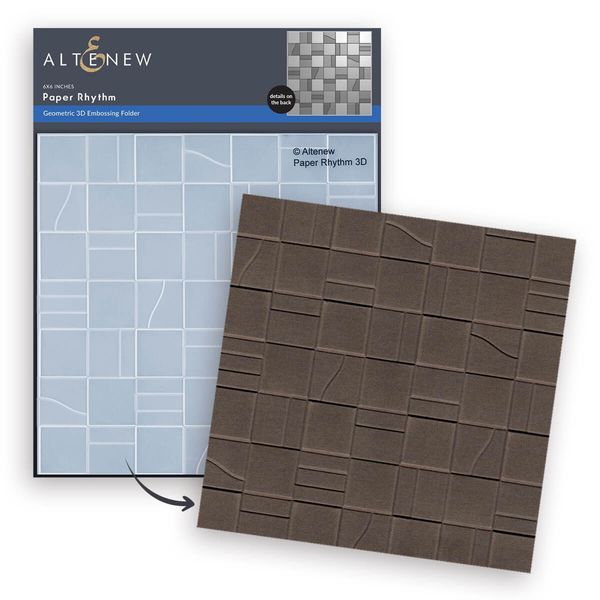 Hovedbilde Paper Rhythm 3D Embossing Folder