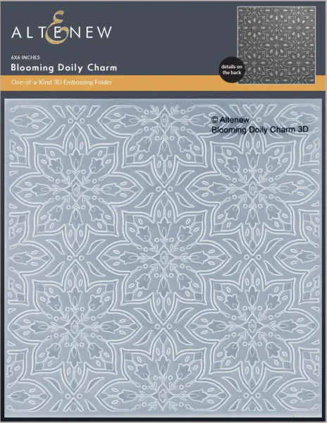 Hovedbilde Altenew Blooming Doily Charm 3D Embossing Folder