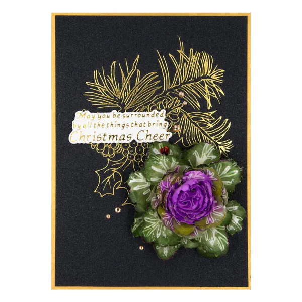 Hovedbilde Spellbinders Winter Bough Hot Foil Plate