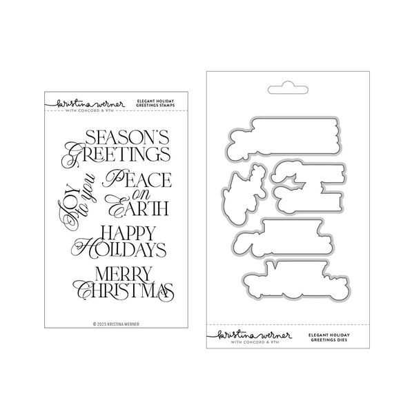 Hovedbilde Kristina Werner Elegant Holiday Greetings Bundle