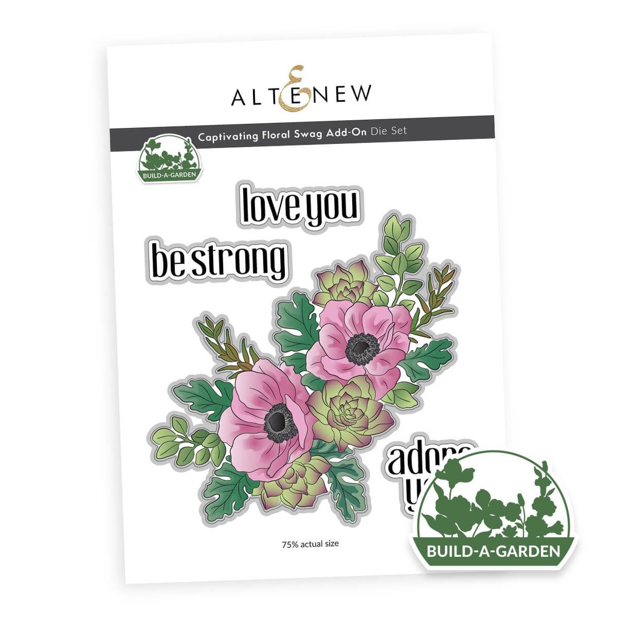 Altenew Build-A-Garden: Captivating Floral Swag