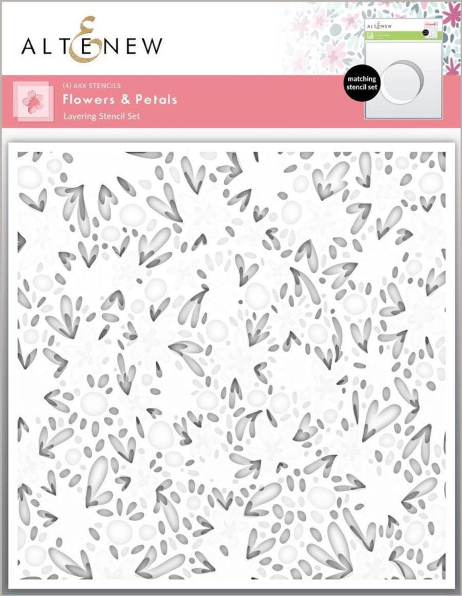 Altenew Flowers & Petals Stencil Set