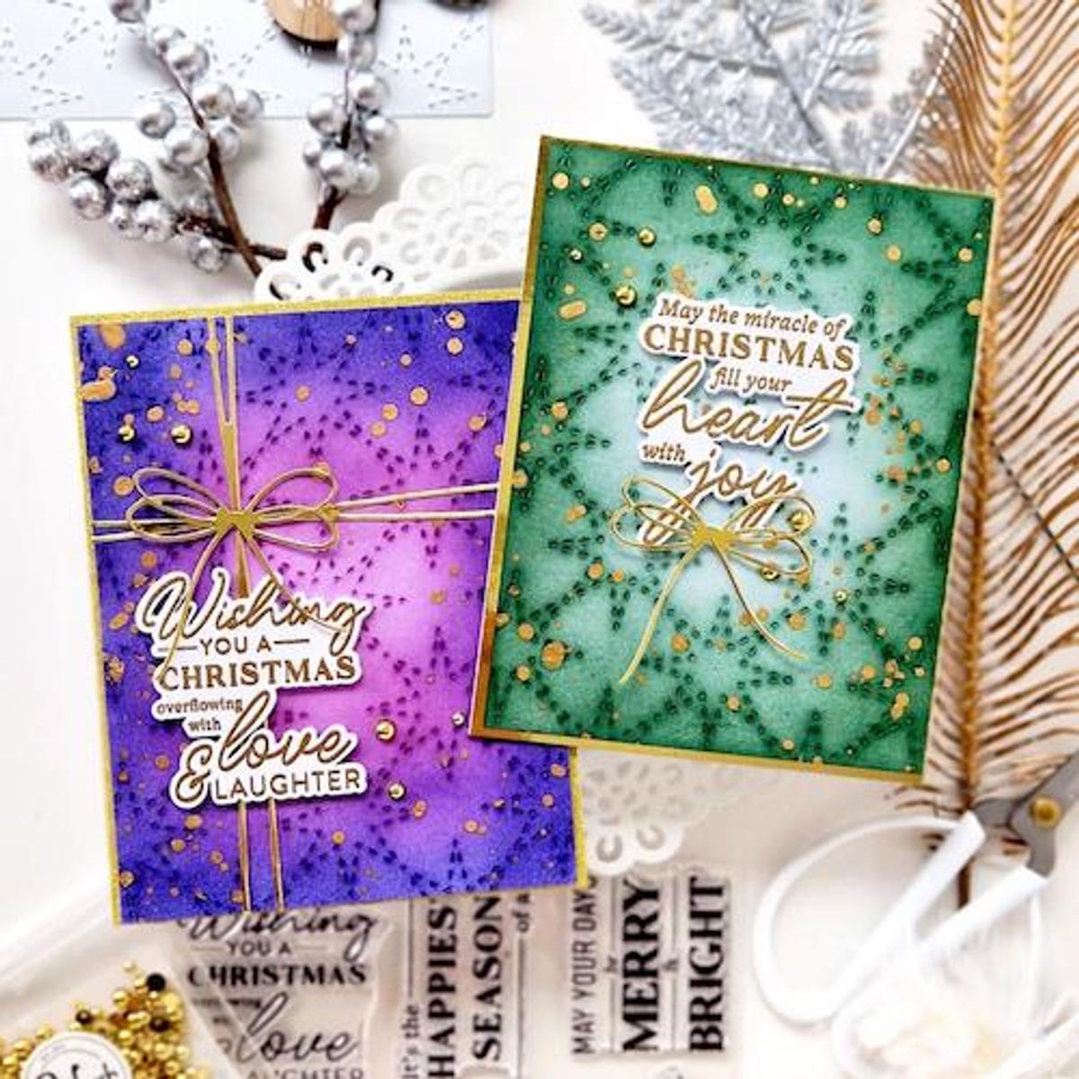 Pinkfresh Studio Stitched Christmas Star die