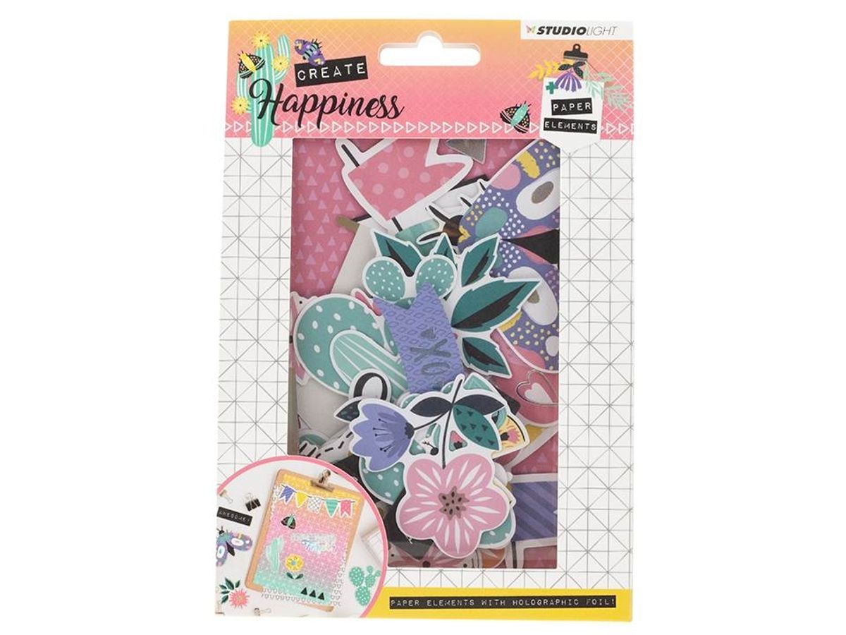 Studio Light Create Happiness Paper Elements