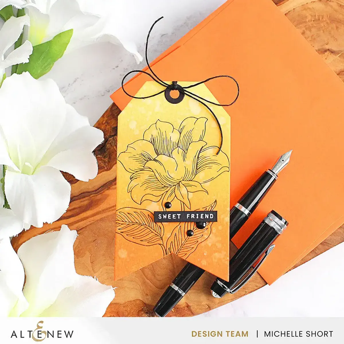 Altenew Dainty Flower Garden Press Plates