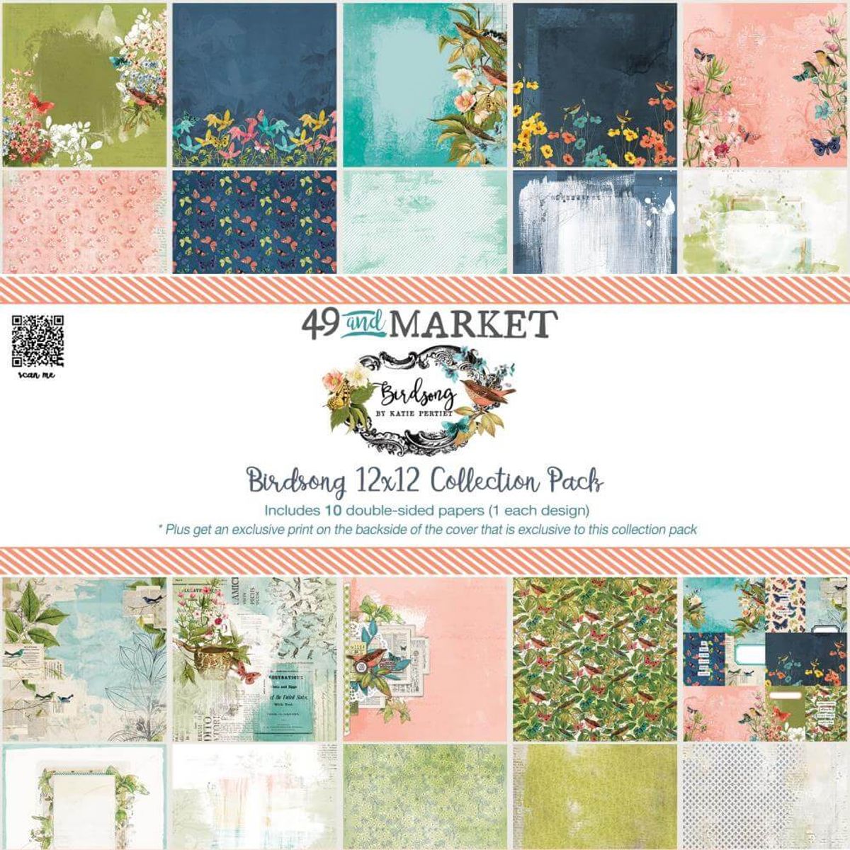 49 and Market Birdsong 12x12 Collection Pack