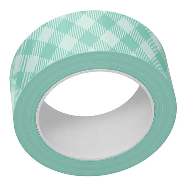 Hovedbilde Lawn Fawn Washi Tape - Aqua Gingham