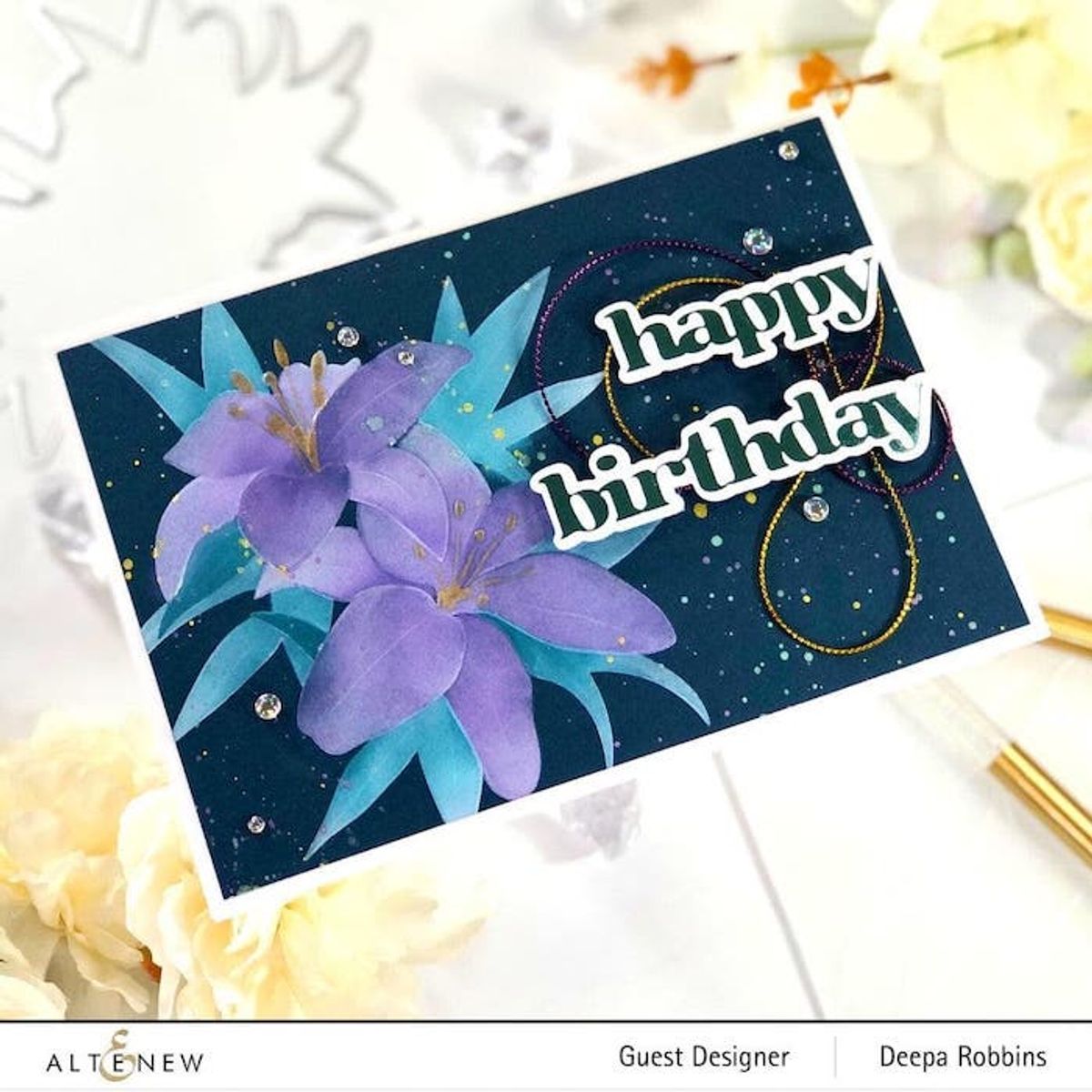 Altenew Versatile Greetings 2 Hot Foil Plate Set