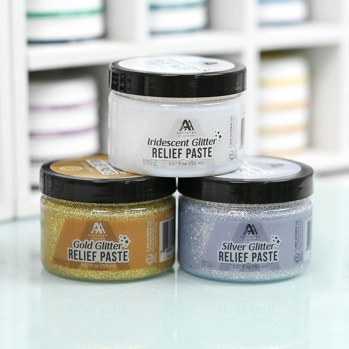 Glitter Relief Paste - Iridescent