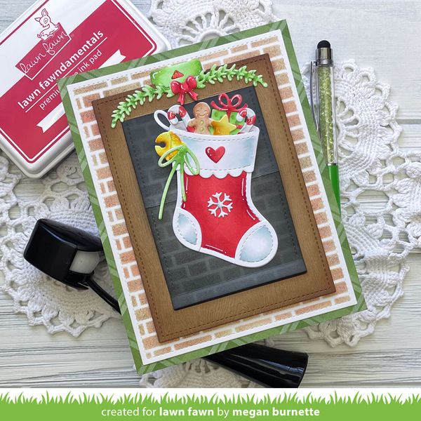 Hovedbilde Lawn Fawn Christmas Stocking Dies
