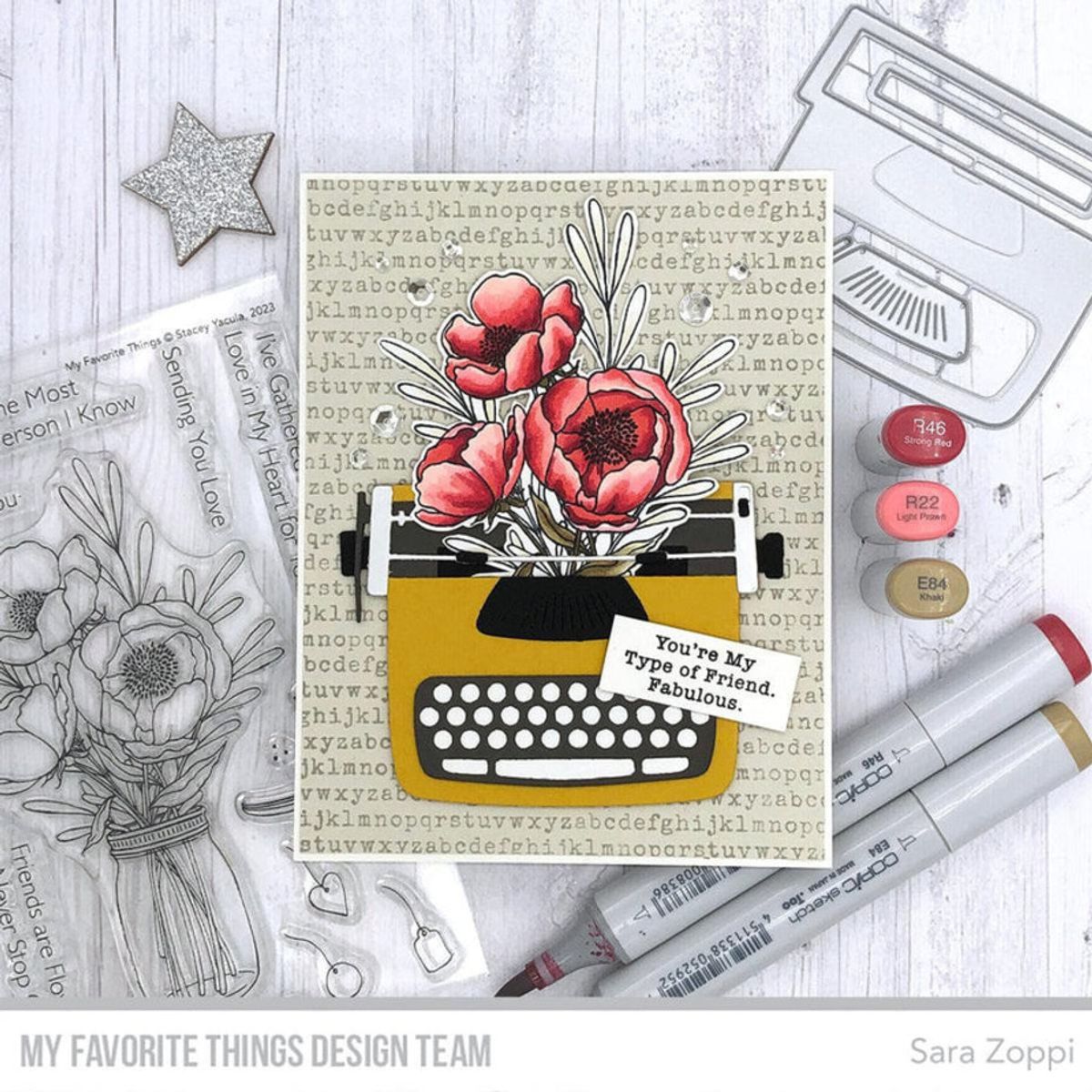 MFT Typewriter dies