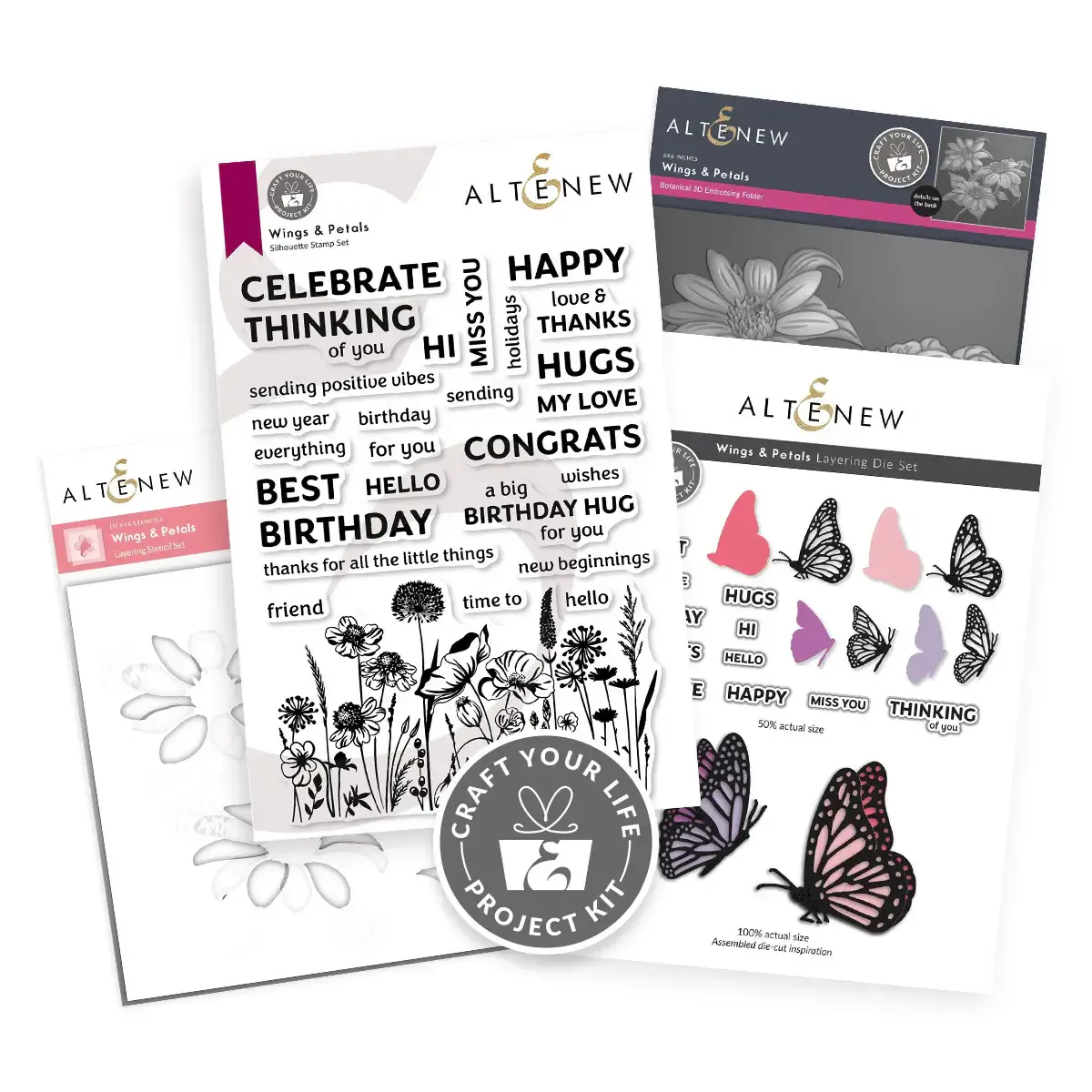 Altenew Project Kit: Wings & Petals