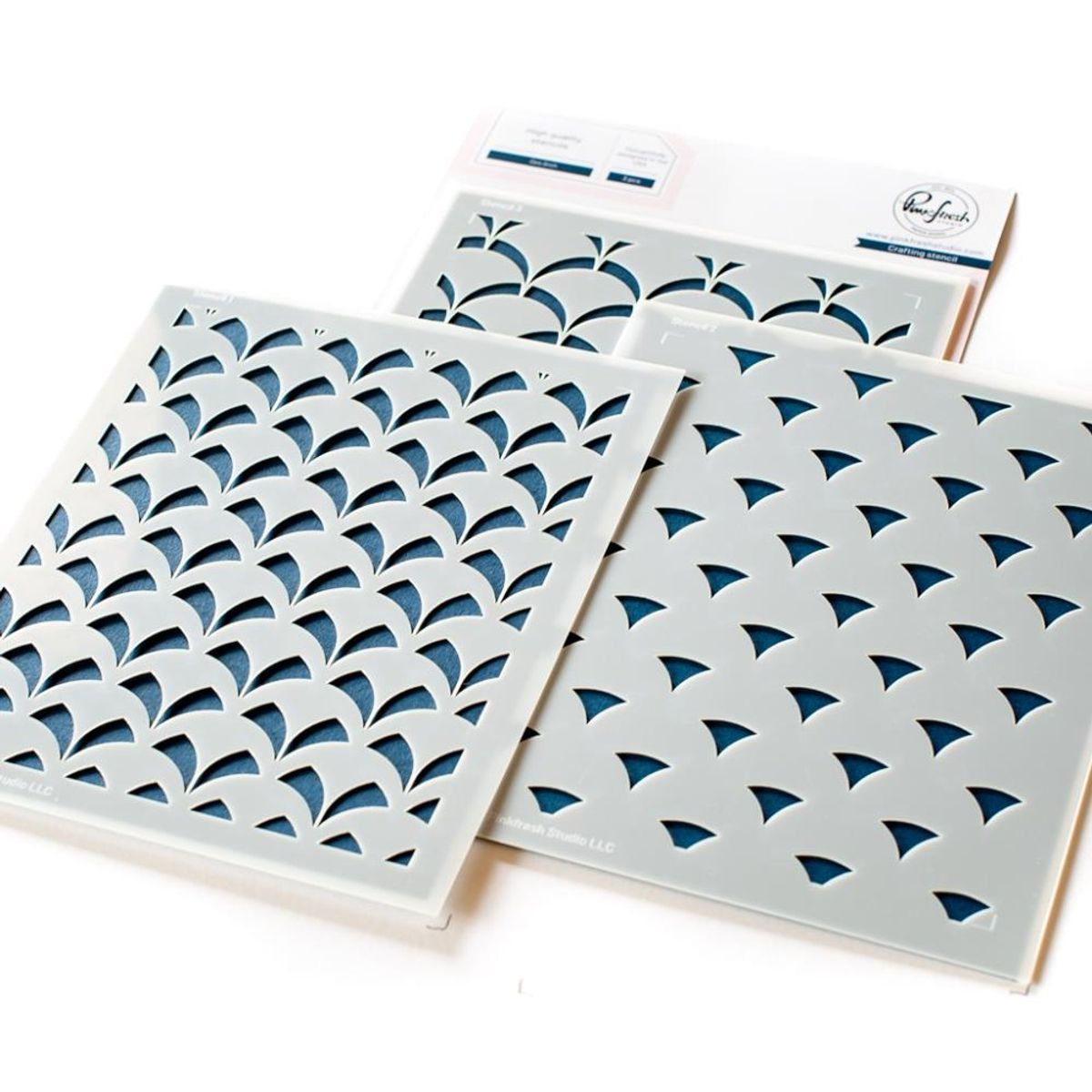 Pinkfresh Studio Geo Arch hot foil plate