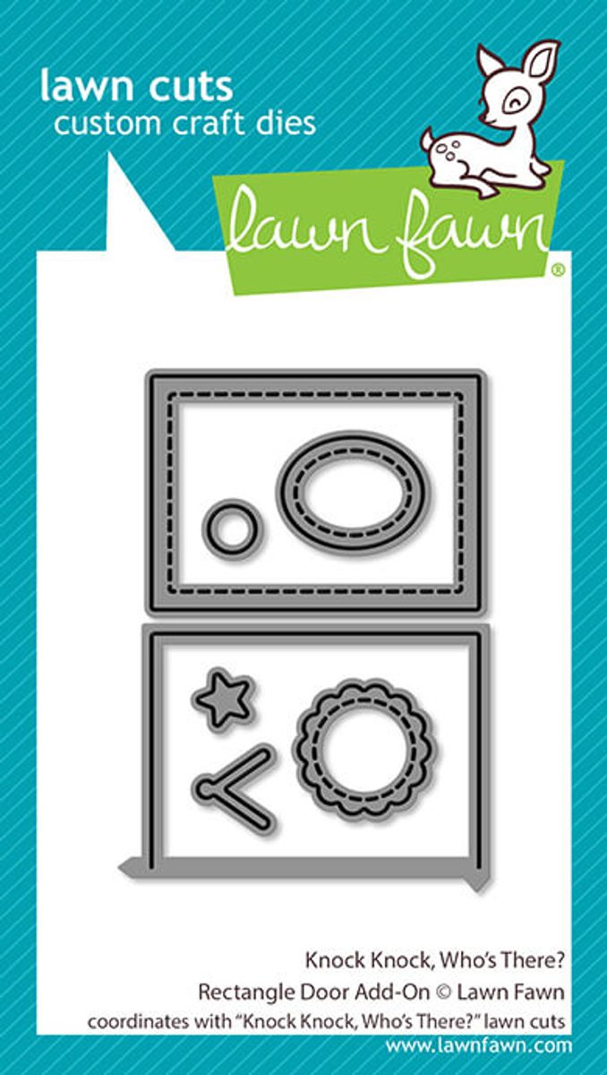 Lawn Fawn Knock Knock, Who's There? Tree Add-On Dies