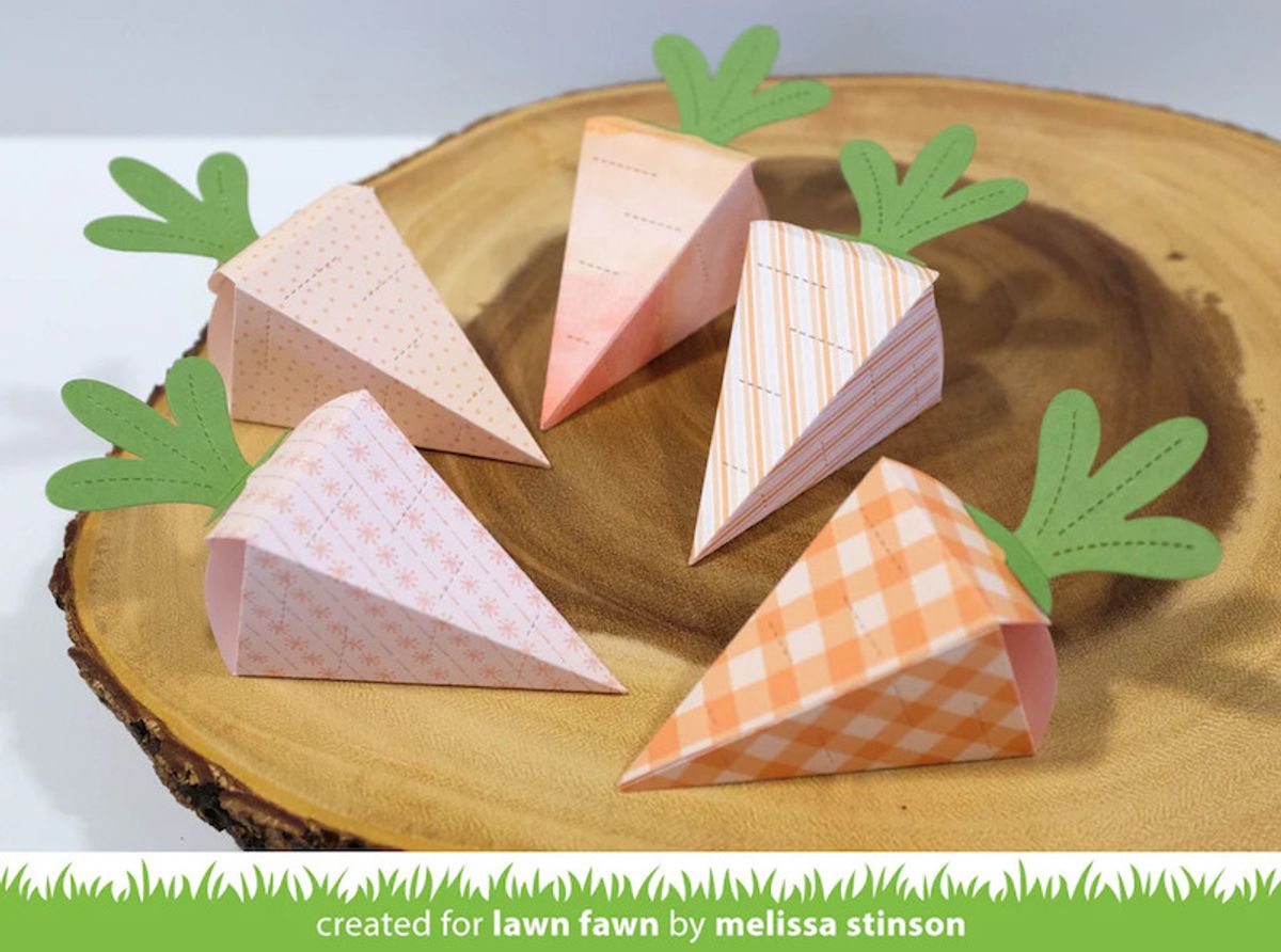 Lawn Fawn Carrot Treat Box Dies