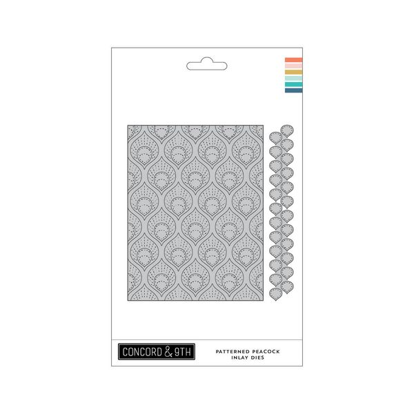 Hovedbilde Concord & 9th Patterned Peacock Inlay Die