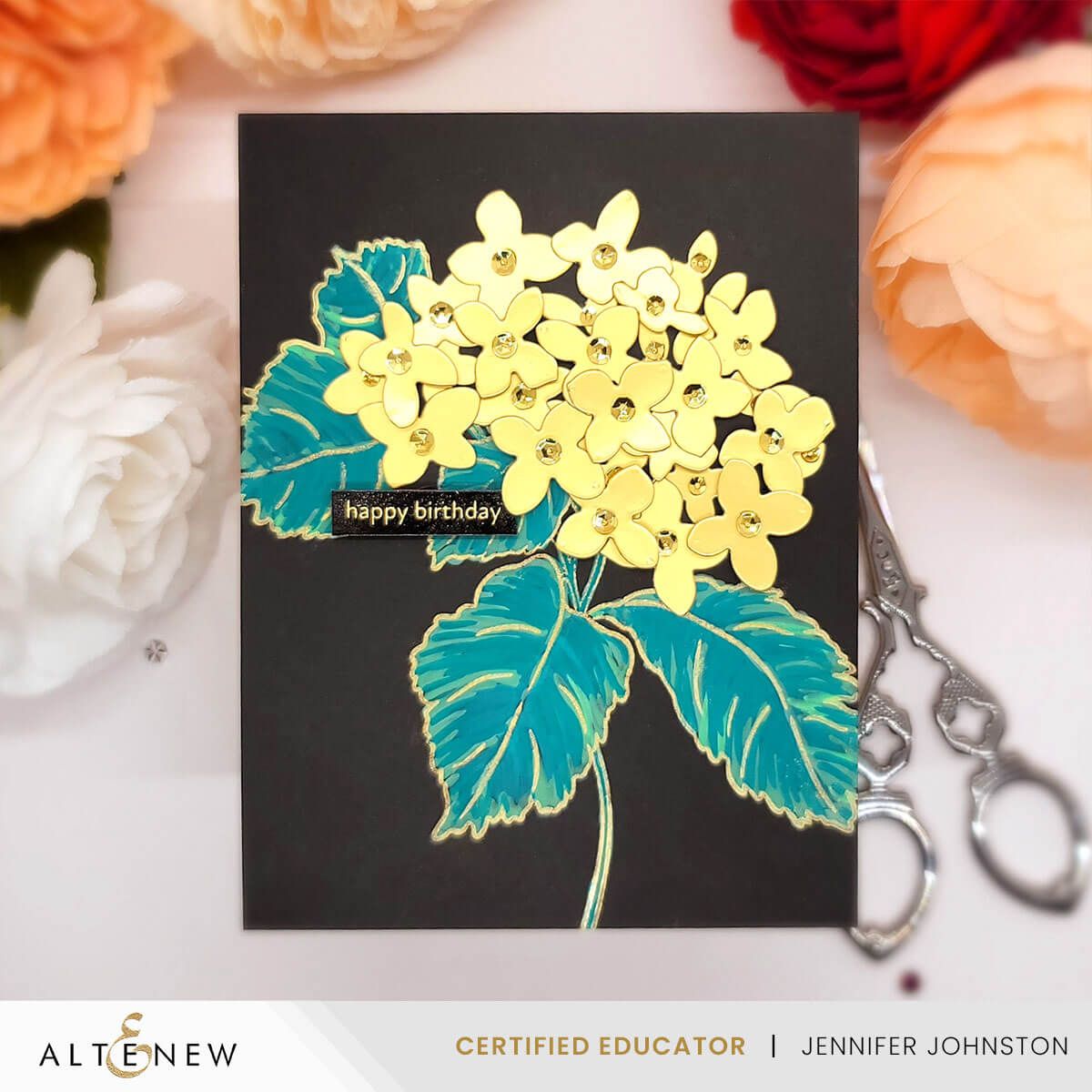 Altenew Pop-It-Up: Blooming Hydrangea