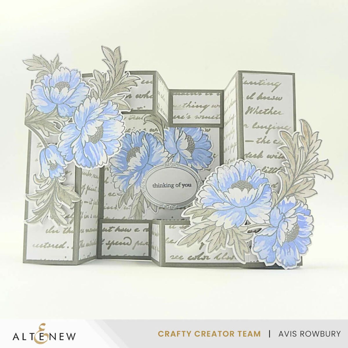 Altenew Paper Echoes Stencil