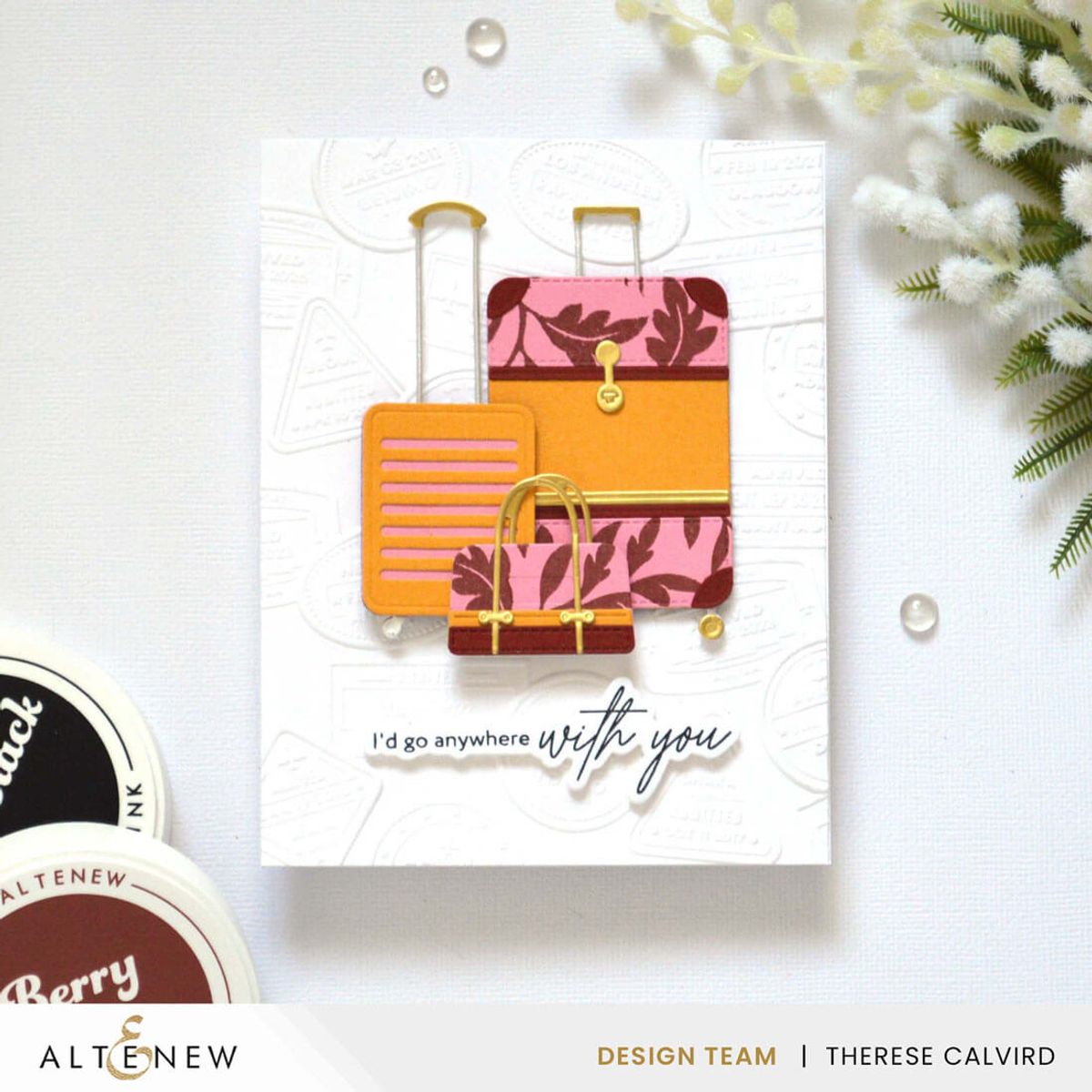 Altenew Pack Your Bags Layering Die Set