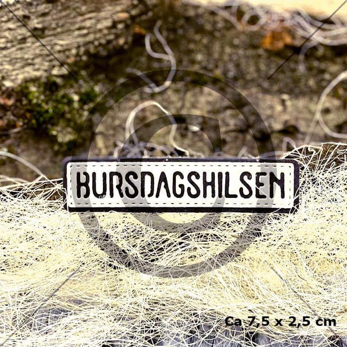 Papirdesign Bursdagshilsen 3 dies
