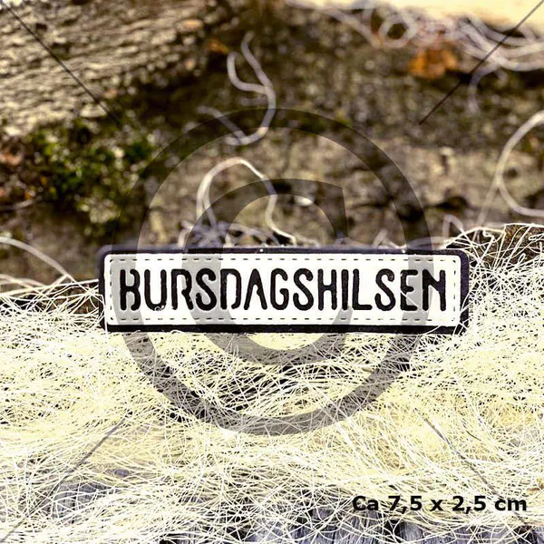 Hovedbilde Papirdesign Bursdagshilsen 3 dies