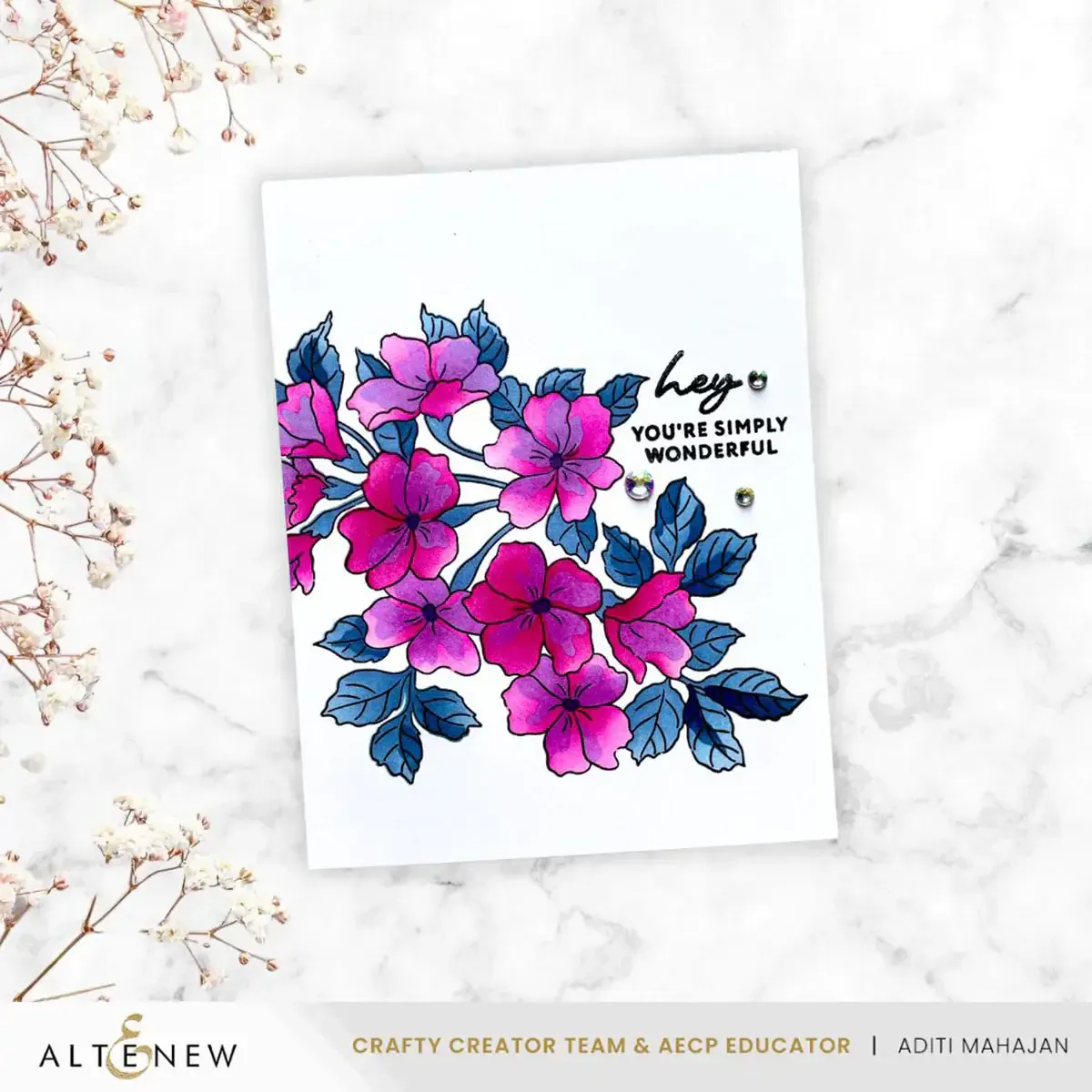 Altenew Build-A-Garden: Happy Blossoms
