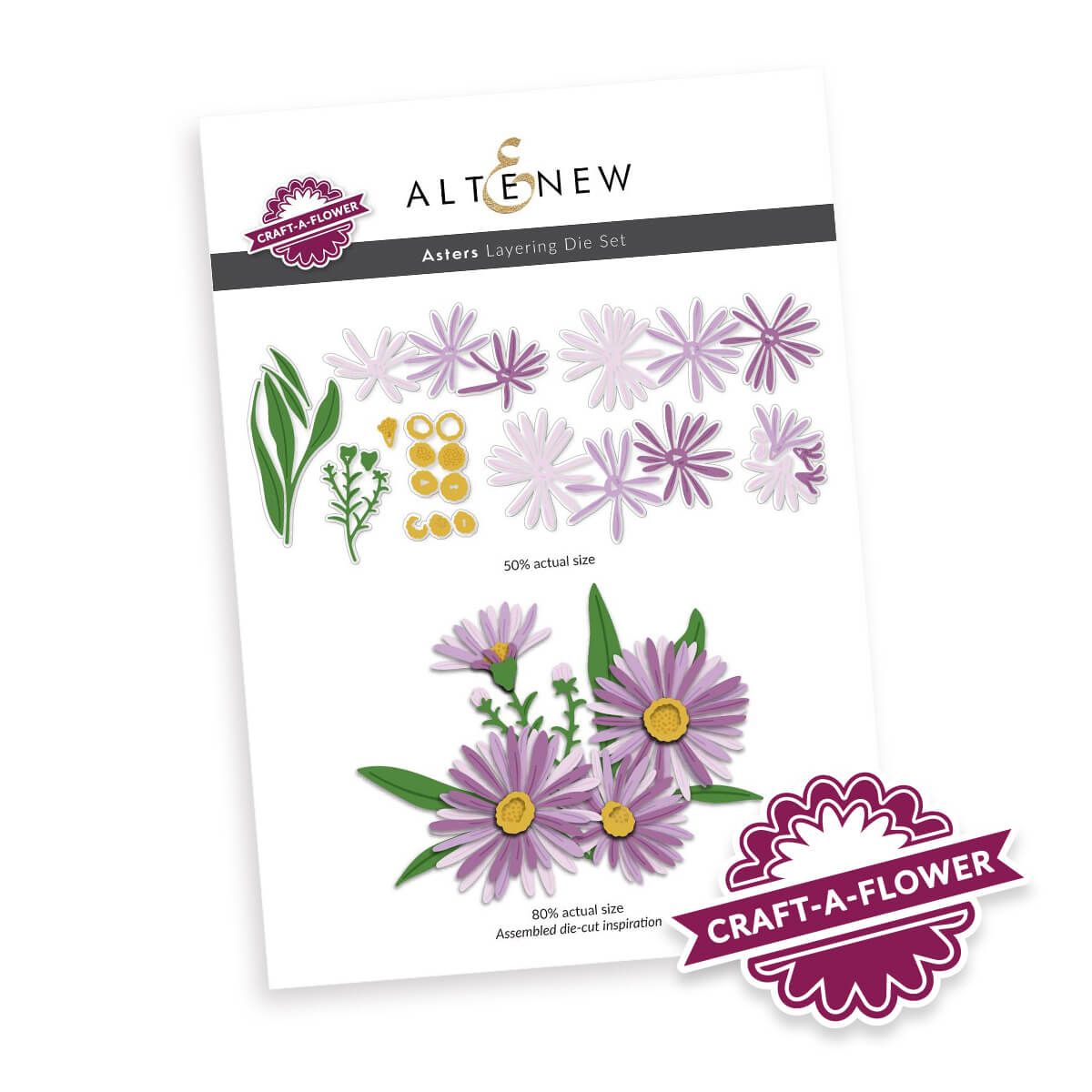 Altenew Craft-A-Flower: Asters