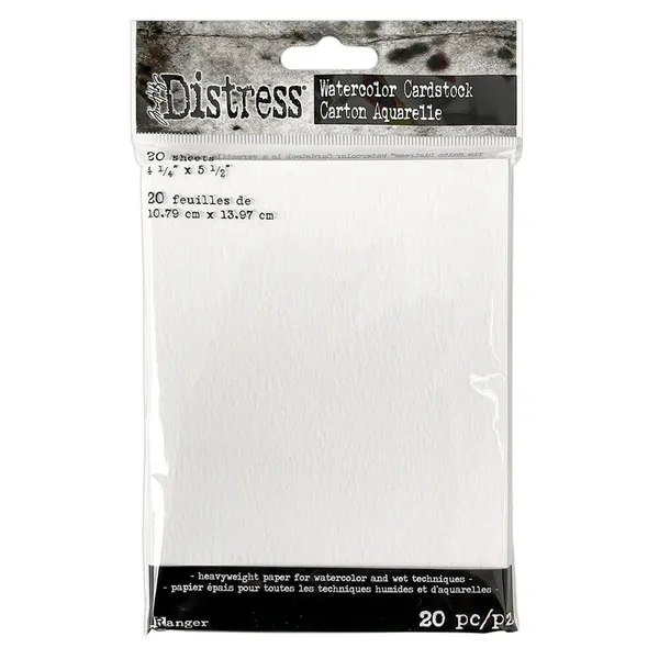 Hovedbilde Tim Holtz Distress Watercolor Cardstock 4,25