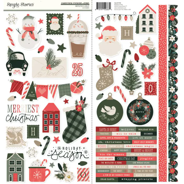 Hovedbilde Mistletoe & Holly 12x12 Collection Kit
