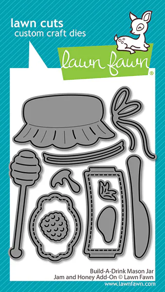 Hovedbilde Build-A-Drink Mason Jar Jam and Honey Add-On Dies